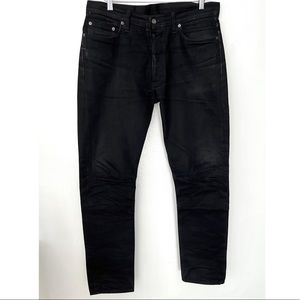 3sixteen CT-220x Japanese Selvedge Denim Jeans Black 33 14.5 Oz